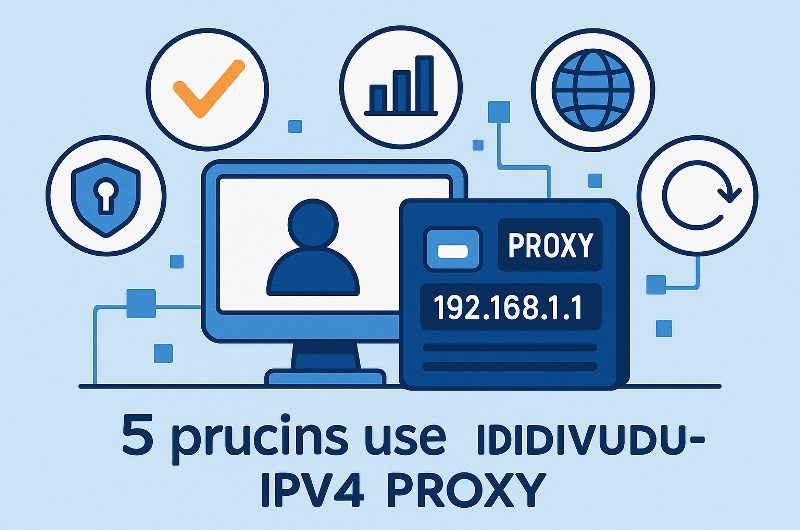 5 причин использовать индивидуальные IPv4 прокси