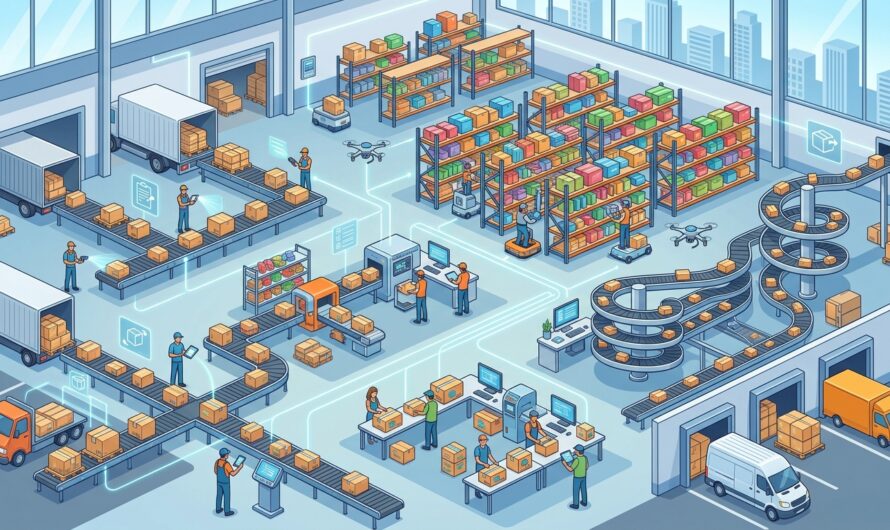 Складская логистика на маркетплейсах: как это устроено